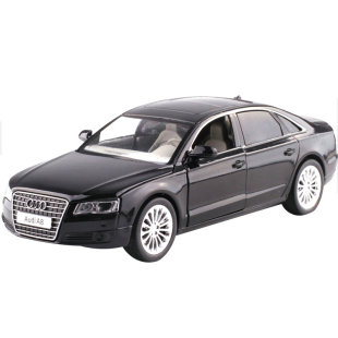 奥迪A8L合金属汽车模型仿真Q5仿真声光儿童玩具车 Q7收藏礼物