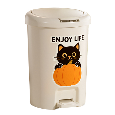 【爆卖100万+】油画双开盖垃圾桶