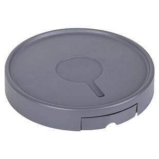 隐形轮移动托盘带抽屉防水花托白色接水盘底座带接水盒万向轮拖架