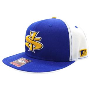 YELLOW SCRILLA全封闭棒球帽立体金币刺绣HIPHOP复古风车撞色拼接