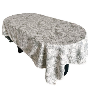 复古轻奢餐桌布欧式ins高级感美式圆桌布茶几盖布家用长方形台布
