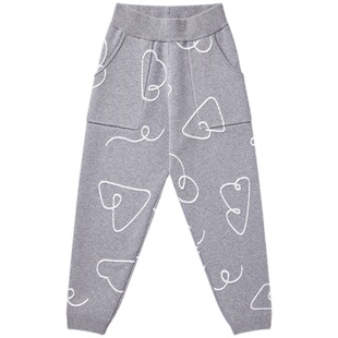 Petite Revery加拿大小云朵童装儿童长裤男童女童束脚裤休闲潮