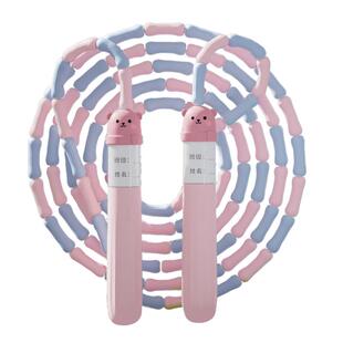 Keep竹节跳绳儿童小学专用一年级幼儿园初学大班沙专业式入门绳