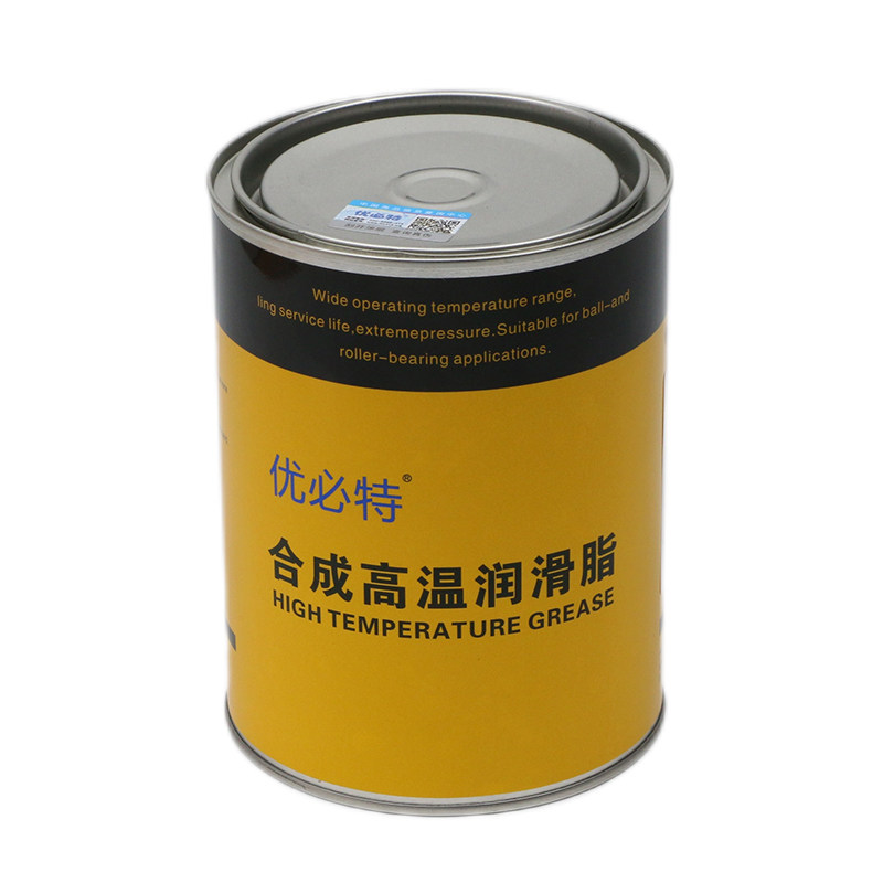 优必特耐高温润滑脂黄油黑色石墨脂1200度高温炉链条齿轮通用