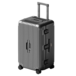 新款37分大容量五轮男行李箱刹车轮耐用静音万向轮登机旅行拉杆箱