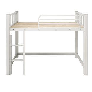 铁艺高架床离地高省空间儿童床加装单上层小户型上床下空高脚床