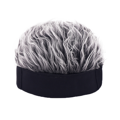 抖音假发卖鱼哥无檐街头风地主帽