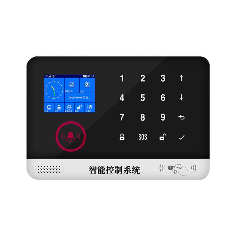 红外线远程连接手机APP+WiFi防盗报警器APP安防无线GSM中文外文版