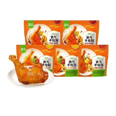 圣农卤辣味冷冻半成品手枪腿