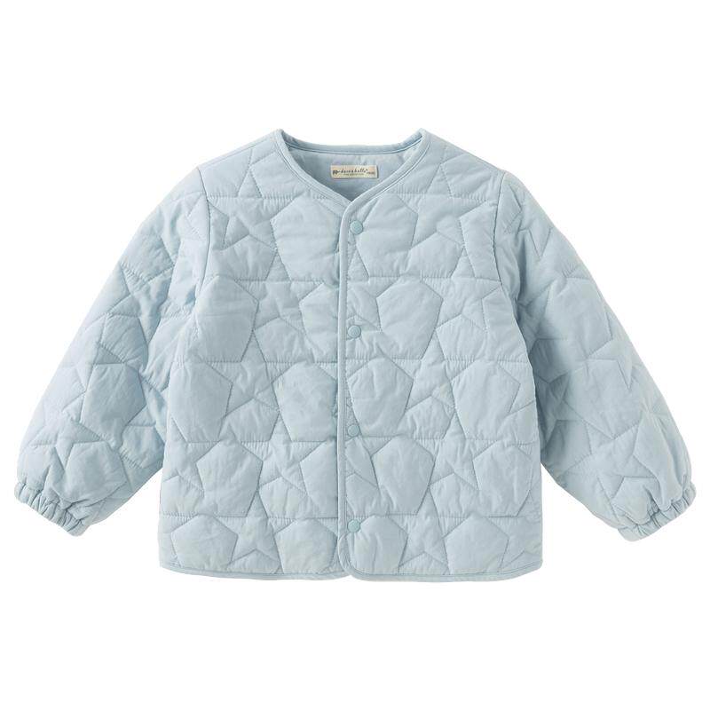 戴维贝拉女童棉服内胆秋冬新款男童保暖中大童薄款棉衣外套