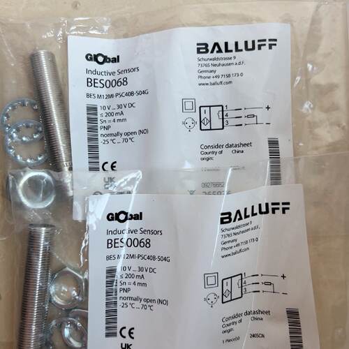 【询价】巴鲁夫BALLUFF BES0068接近传感器适用