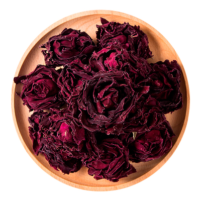 云南大朵墨红玫瑰花中皇后