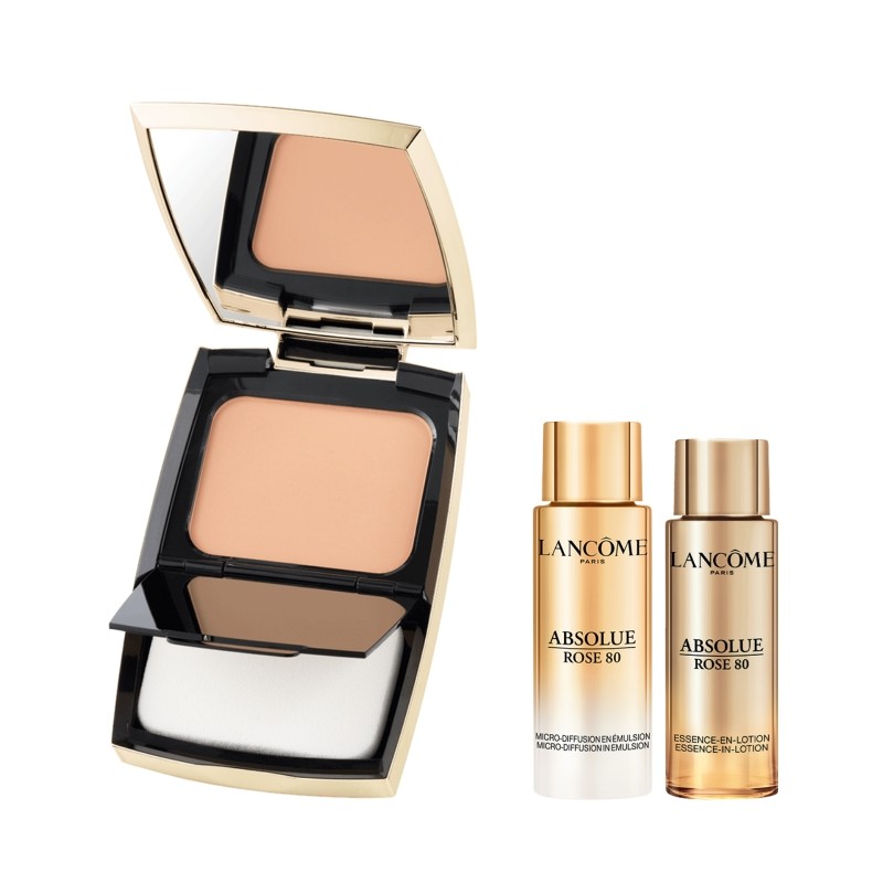 兰蔻菁纯粉饼定妆遮瑕不脱妆