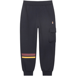 暇步士童装男童长裤春新款大童休闲时尚工装裤儿童时尚潮流运动裤