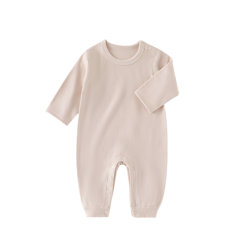 【撤柜专区】品牌专柜 婴儿德绒连体衣新生婴儿衣服秋冬季睡衣
