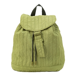 OCE条纹褶皱单肩包条纹褶皱肌理感小众水桶包百搭休闲斜挎单肩包