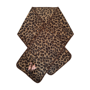 Bronze Lucia豹气小甜绒绒围巾服饰搭配配饰冬季保暖围脖