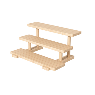 实木飘窗阶梯花架子阳台办公桌面客厅多肉花盆底座多层收纳置物架