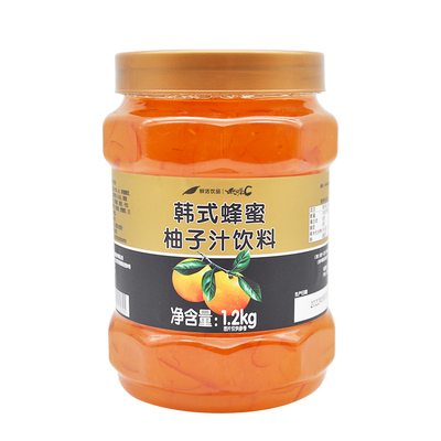 鲜活优果c韩式柚子百香果茶浆
