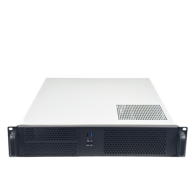 2U机架550深ATX冗余电源工控机箱