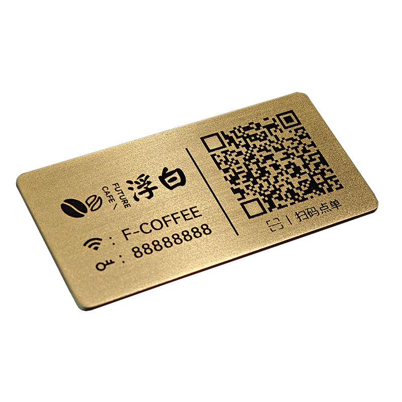 定制LOGO黄铜台卡台号牌数字桌牌/台牌