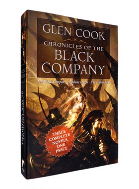 【现货】英文原版黑色佣兵团 三卷合集版 Chronicles of the Black Company Glen Cook格伦·库克 畅销奇幻小说