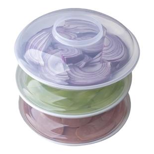 微波炉盖罩防溅盖食品级盘子盖碗盖塑料加热盖热菜专用盖子圆型形