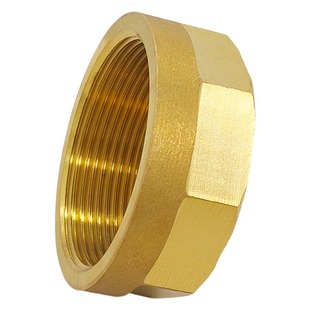 铜内丝堵头 铜管帽 铜闷头水管闷头水暖管堵 闷头管帽4分6分1寸