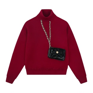 儿童卫衣秋冬红色拜年服中小童宝宝网纱花边加绒卫衣裙女童上衣潮