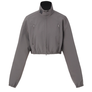 VVNK JANE PLUS春季新款时尚修身运动短款夹克外套女J410362006B