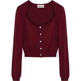 【SALE】【SHUSHUTONG】蕾虎百搭坎肩针织开衫秋冬流行女装上衣