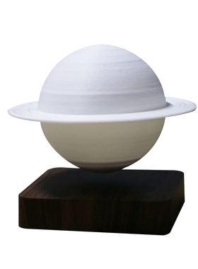 ABS小夜灯书房卧室磁悬浮月球灯