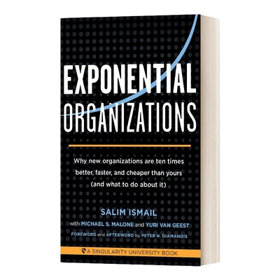 指数的组织 英文原版 Exponential Organizations 英文版 进口英语原版书籍