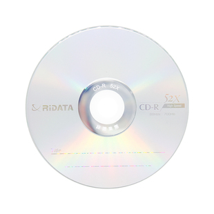 铼德 cd光盘 时尚系列CD-R 52X 空白光盘 50片装车载音乐CD光碟片
