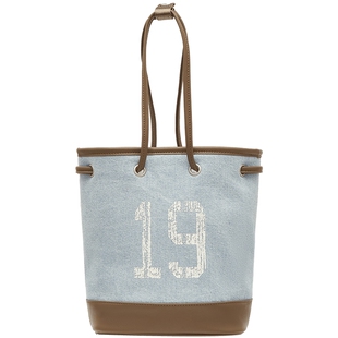 Champion冠军单肩包经典百搭水桶包男女情侣休闲通勤户外手提包包