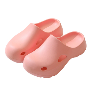 医护洞洞鞋增高软底厚底防滑拖鞋eva外穿防臭护士手术室专用鞋子