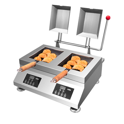 赛米控商用煎饺锅贴机煎包机
