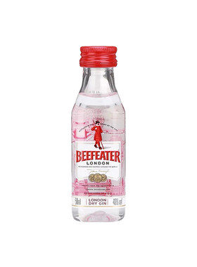 必富达金酒50mL新手调酒基酒40度