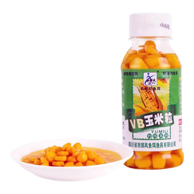 西部风vb玉米粒鱼饵嫩玉米粒鲤活饵/谷麦饵等饵料