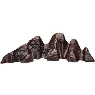 铜千里江山图 故宫铜摆件 艺术工艺品办公室客厅笔架假山小摆件