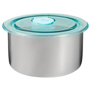 不锈钢带盖304冰箱厨房配菜盘便利盒食材分装盒野餐盒水果保鲜盒