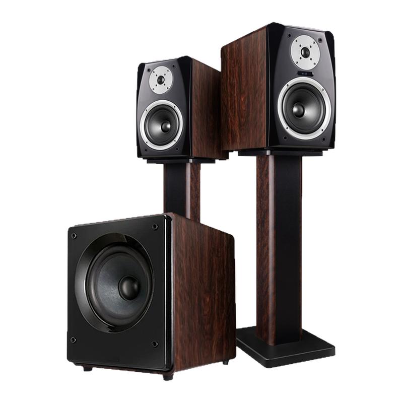 丹麦菲歌  有源书架hifi音箱2.0蓝牙发烧级音响电视电脑2.1重低音
