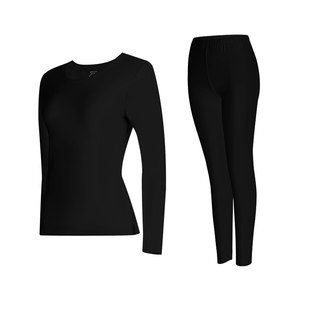 古今秋冬保暖内衣套装女柔软贴身不臃肿3D微弹力舒适无感秋衣秋裤