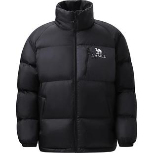 骆驼户外羽绒服冬季新款女款男款防泼水3A抗菌石墨烯自发热面包服