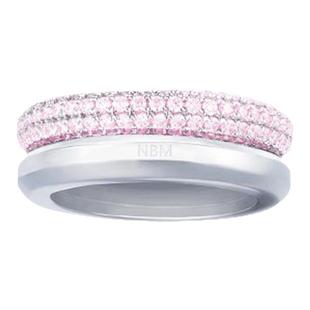 NothingButMini李宇春同款光圈满锆戒指男女通用个性时尚明星同款