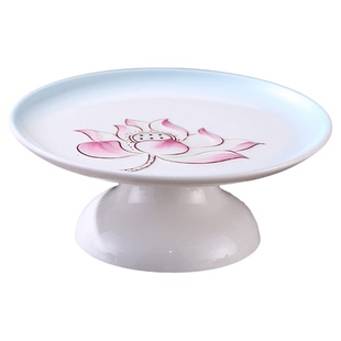 供盘家用上供专用盘子佛前供果果盘供奉果盘财神爷供果盘拜拜盘