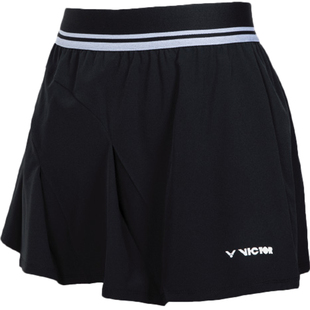 VICTOR胜利羽毛球服威克多女款花苞裙安全裤短裙舒适速干K-61302