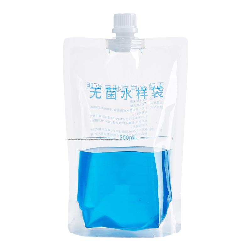 Labshark一次性无菌采样袋双压条均质袋液体水样采集袋样品袋含硫