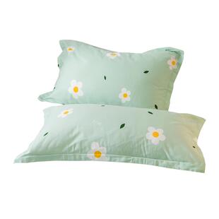 恬梦家纺100%纯棉枕套一只 枕套48x74单只枕套枕头套单个枕套单人