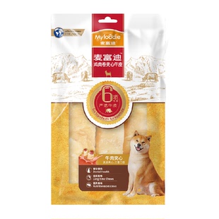 麦富迪狗零食鸡肉夹心卷牛皮磨牙棒中小型犬通用泰迪柯基耐咬零食